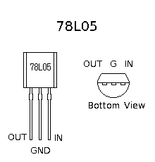 78L05 voltage regulator